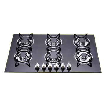 6 Burners Gas Hob Range Stove