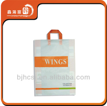 custom printed handle plastic bag