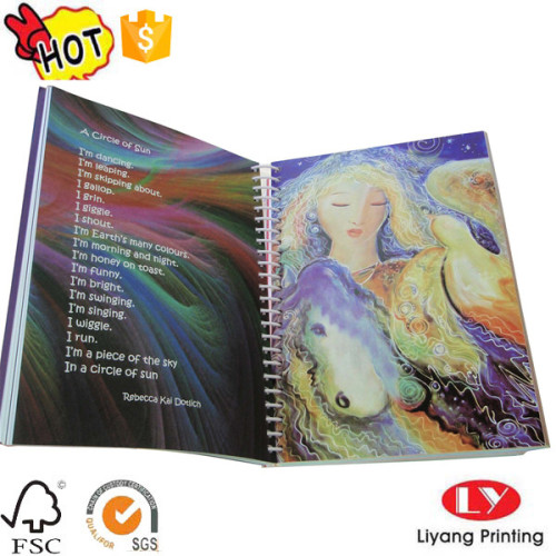 Colorful YO Paper School Notebook for Student