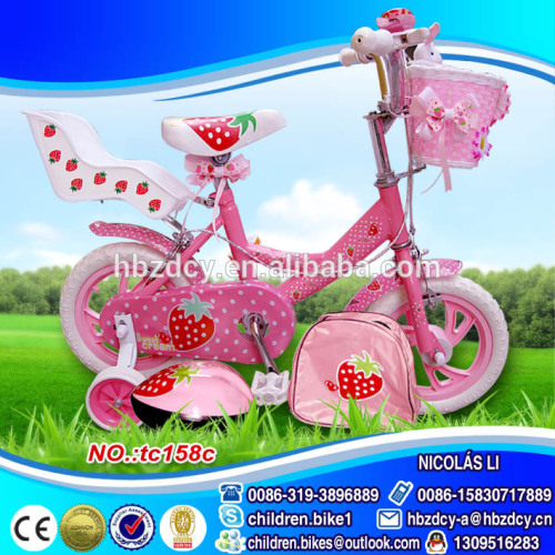 2015 best selling new arrived cute 12 inch girls mini bike/ child bicycle for girl