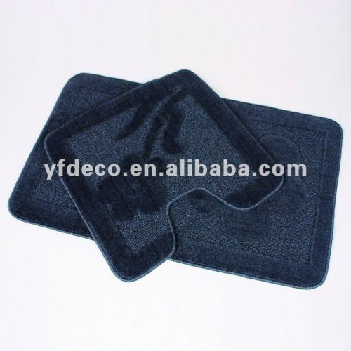 dark blue Polypropylene bath mat