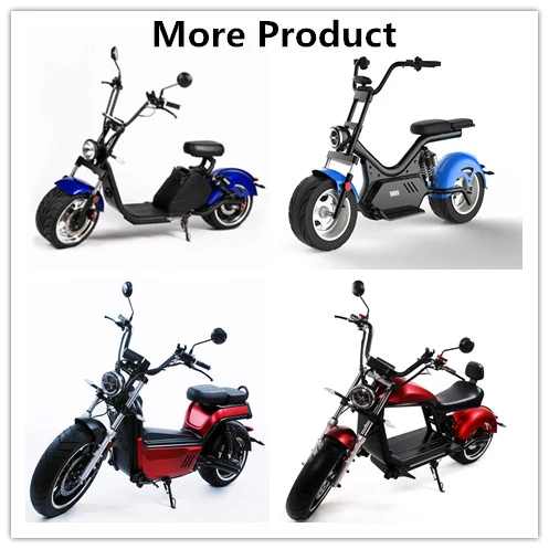 Wholesale in Stock Big Power Capacity Large Load Fashionable Luqi Electric Scooters with 2 Man