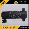 كوماتسو S4D87E-1-CH MUFFLER KT1G390-1211-0