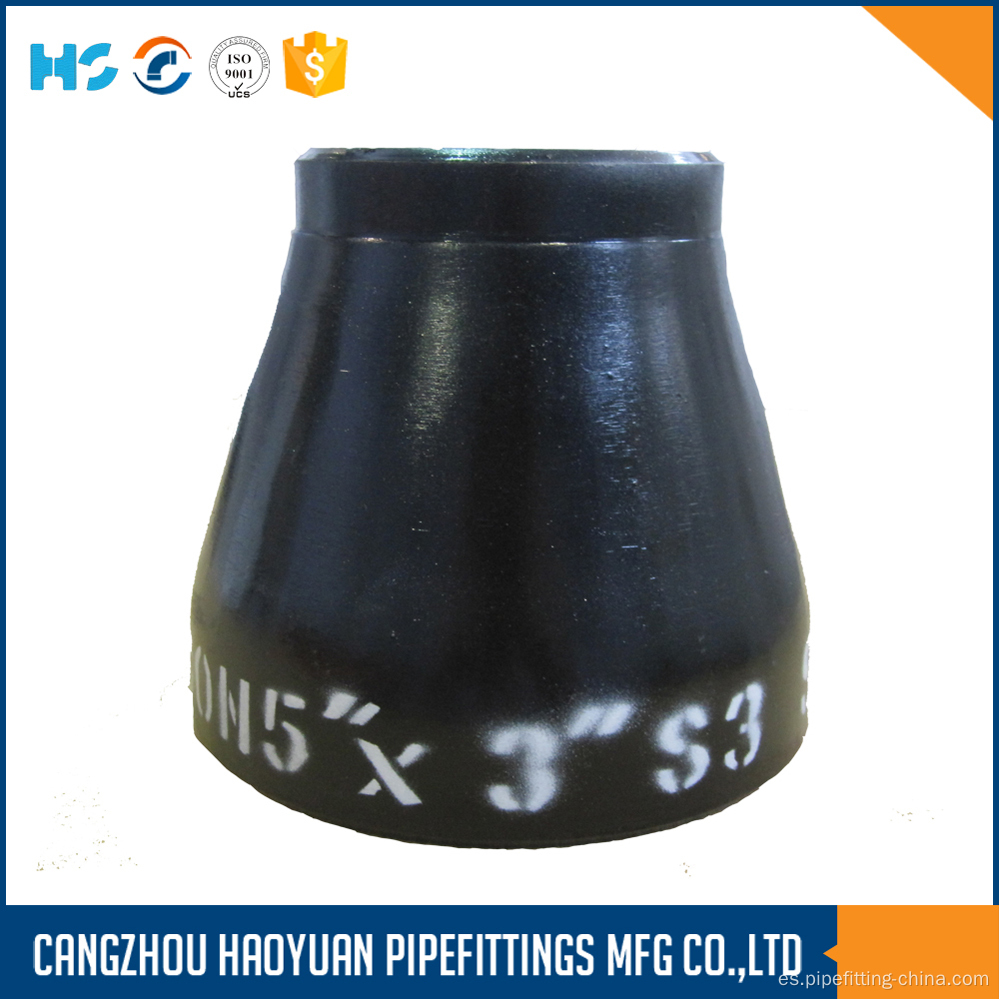 Reductor concéntrico de acero inoxidable 321 ANSI B16.9