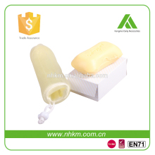 Kang Mei colorful soft bath soap bag mesh soap saver pouch