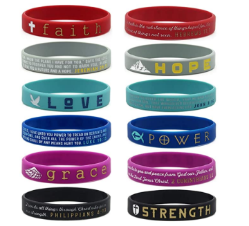 Custom Silicone Rubber Wristbands