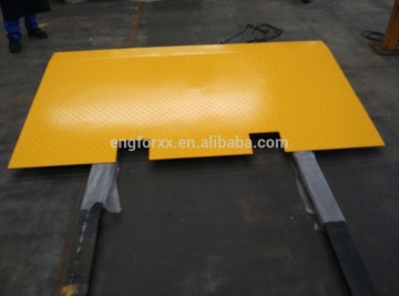 container ramp loading platform loading attachment
