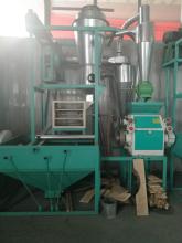 Single unit series automatic feeding mill