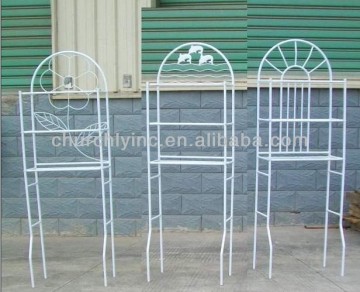 modern style metal shower corner shelf