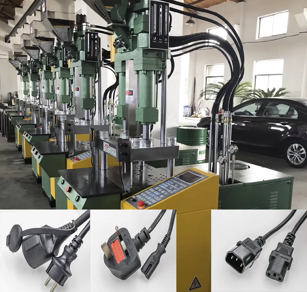 Power Cable Plugs Injection Machines with English Language