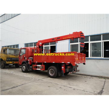 SINOTRUK Mini 3.5ton Xe tải Cranes