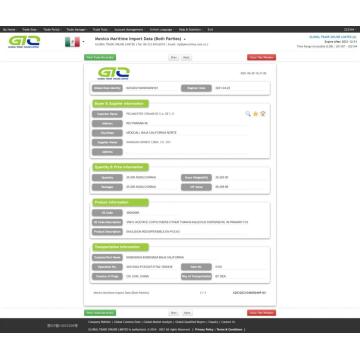 Mexico Import Custom Data of Emulsion