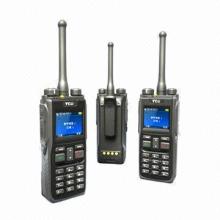 Handheld Digital Walkie Talkie, Adopts TDMA Technology, Built-in GPS