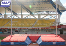 IAAF approved Ploe vault electromotive uprights