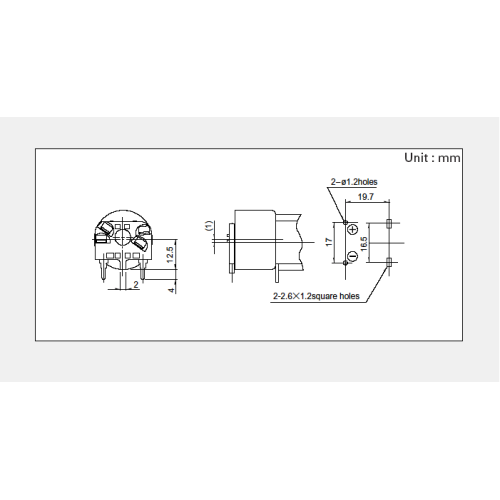 Drehpotentiometer der Serie RK168