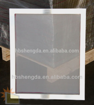 high quality aluminum screen printing white frame
