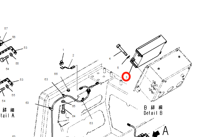 জেনুইন কোমাটসু D85EX-15E0 ডোজার নিয়ামক 7830-62-2007