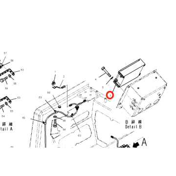 ECHTE KOMATSU D85EX-15E0 DOZER-Steuerung 7830-62-2007