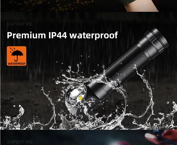 Compact Clip-on LED Camping Light for Outdoor Use
