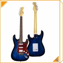 flamed maple top electric guitar camouflage china shanghai guitars