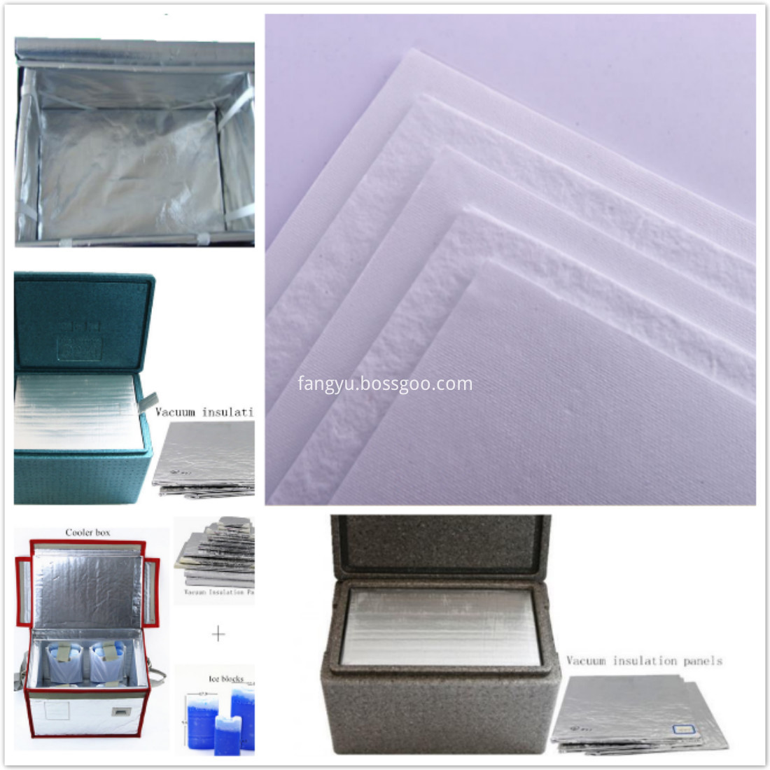 Glass Microfiber Thermal Insulation Panel USE