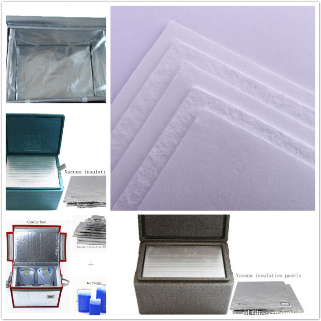 Glass Microfiber Thermal Insulation Panel USE