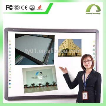 a large interactive display board