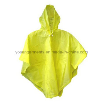 100% PVC Poncho de pluie pour adultes Poncho imperméable Vêtements de travail Vêtements de travail