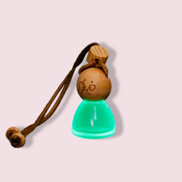 Soporte de vidrio iridiscente colgante 6 ml