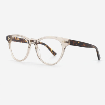 Fashion Angular Round Acetate Women`s Optical Frames 23A3062