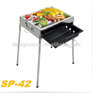 Outdoor charcoal BBQ