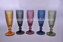Handmade Pineapple Colorful glassware sets