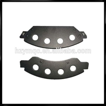 Long life brake lining metal stamping in brake pads