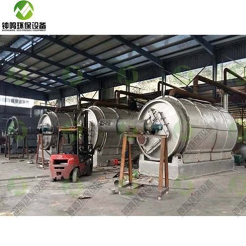 Fully Continuous Waste Tyre Pyrolysis Plant for sale