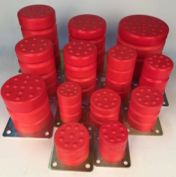 Passenger / Cargo Elevator Polyurethane Buffers PU Buffers