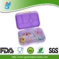 Bento FDA Tritan LFGB kanak-kanak makan tengahari Peti Leakproof 6 petak PP kontena
