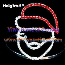 Unique Crystal Christmas Santa Claus Crowns