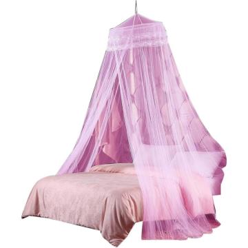 Round Hoop Double Lace Princess Mosquito Net Girls