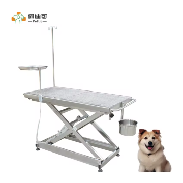 Animal Disposal Dissection Operating Hand Push Table