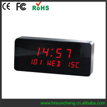 2017 NEW multifunctional voice control LED clock