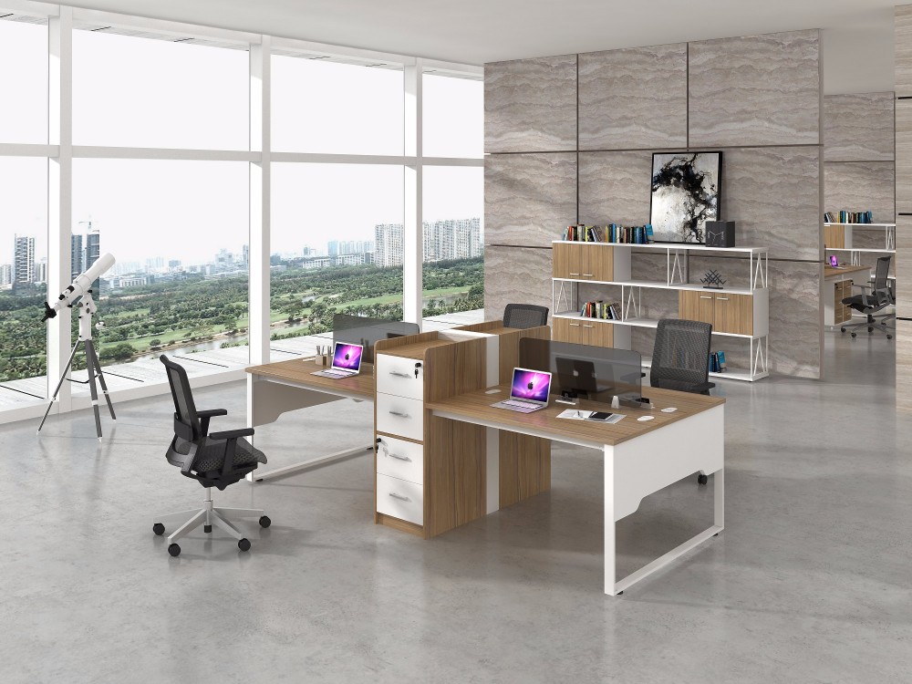 Modern designs office computer desks used office furniture workstation partition