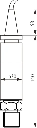 Transmițător de presiune ignifug cu filet 4-20mag1/4