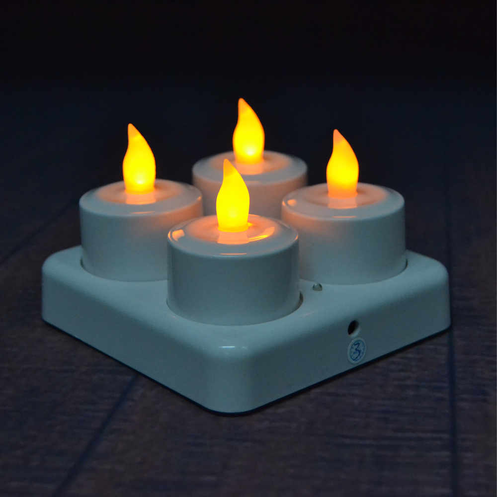 rechargeable tea lights