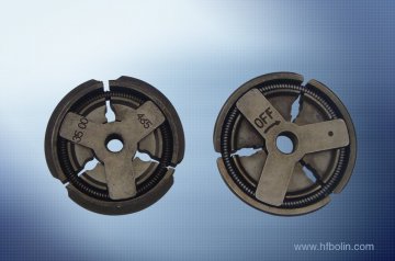 Sinter clutch for garden tools
