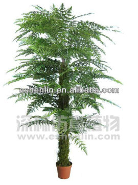 mini beatiful hot sale artificial fern tree/artificial plam plant