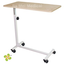 Hospital Over Bed Table On Wheels
