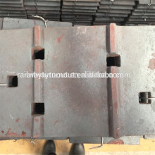 China supplier Good quality railturnout railway tools tie plate