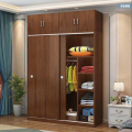 Armoire en bois la plus populaire avec porte coulissante ou rangement