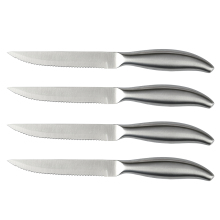 Steak Knives Set of 4 Serrated Stainless Steel