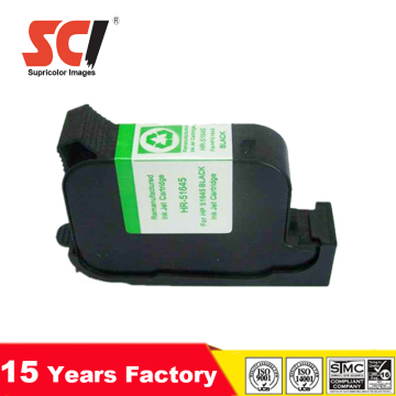 Remanufactured Ink Cartridge for hp compatible inkjet cartridges 45